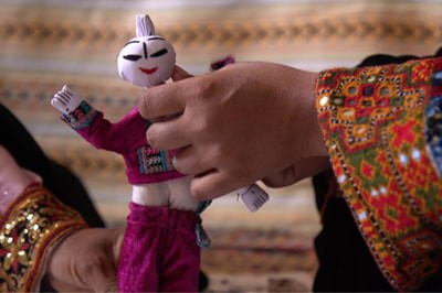 دوتوک عروسک بومی عشایر تاجمیر